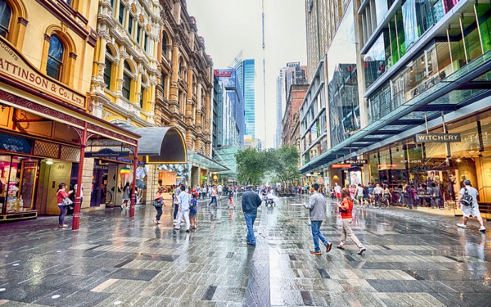 We are located closely to Pitt Street Mall.