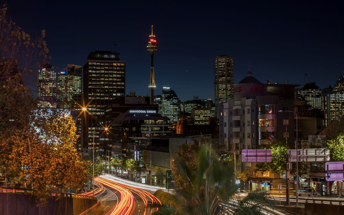 A picturesque scene of Potts Point