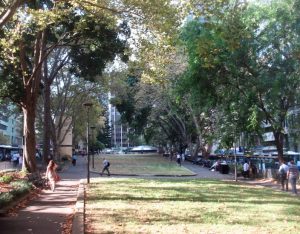 Wynyard Park is one of the nice places in Sydney to just chill.