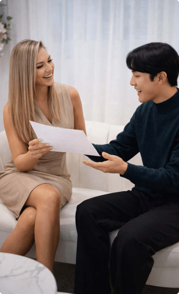 A consultation with a dental practitioner