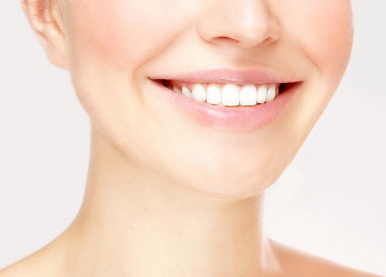 Close-up of a smiling face